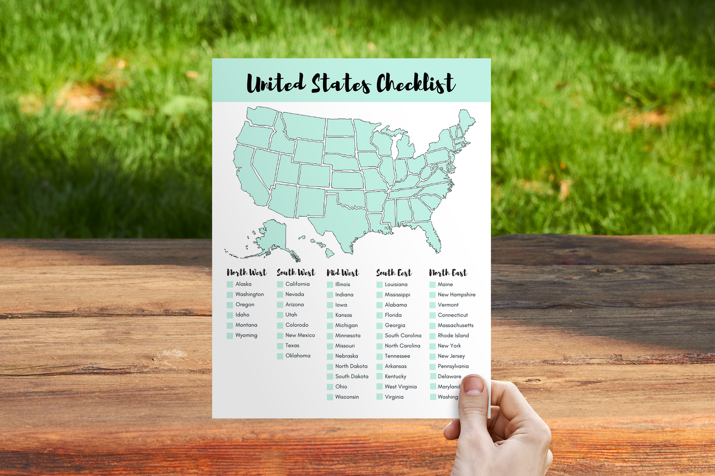 United States Checklist