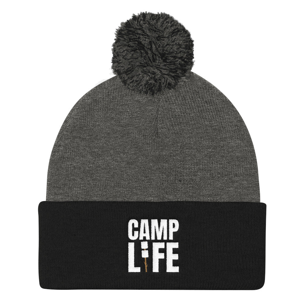 Camp Life Pom Pom Knit Cap