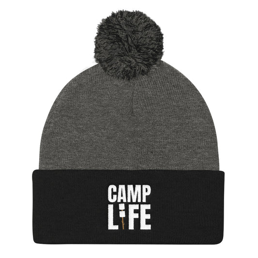Camp Life Pom Pom Knit Cap