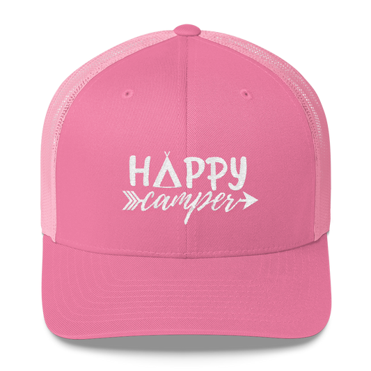 Happy Camper Trucker Cap
