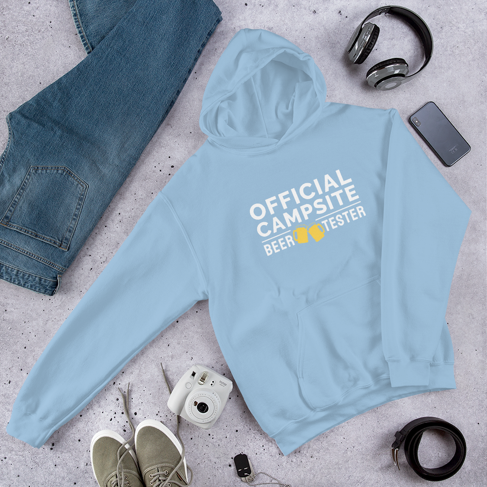 Official Campsite Beer Tester Hooded Sweatshirt