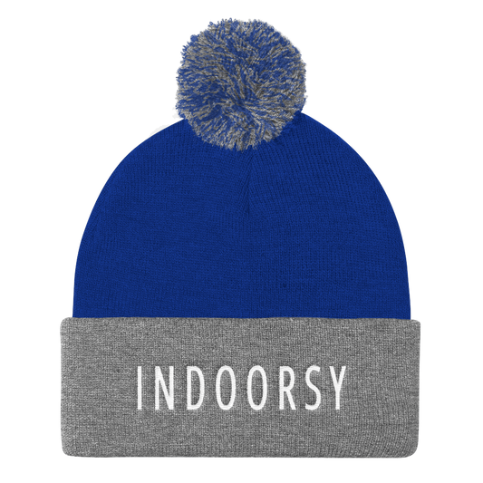 Indoorsy Pom Pom Knit Cap