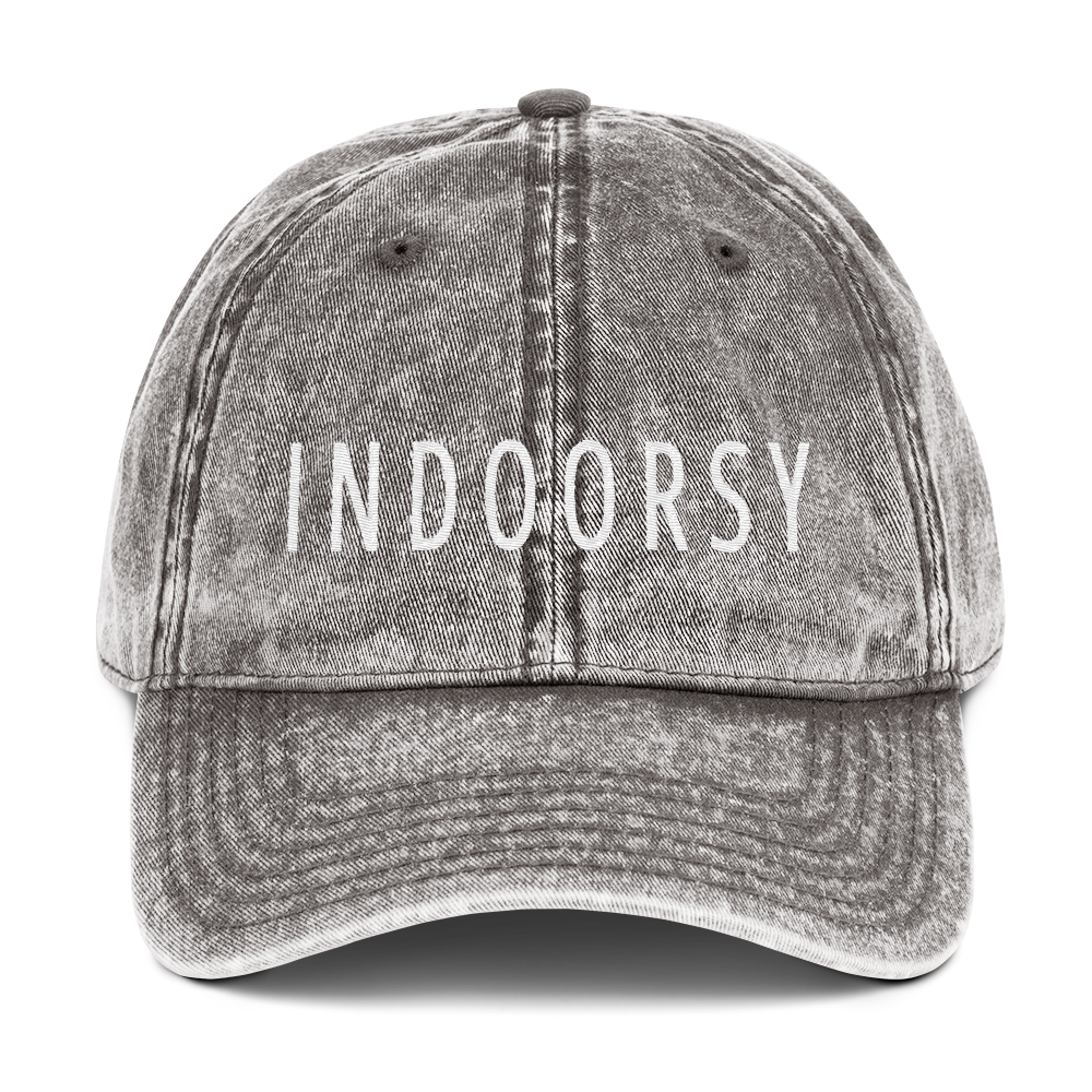 Indoorsy Vintage Cotton Cap