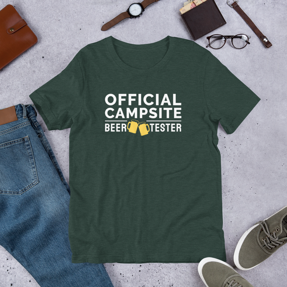 Official Campsite Beer Tester T-Shirt
