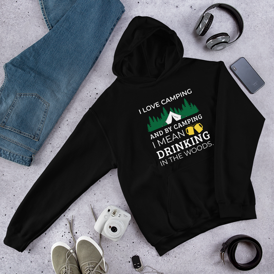 I Love Camping Hoodie