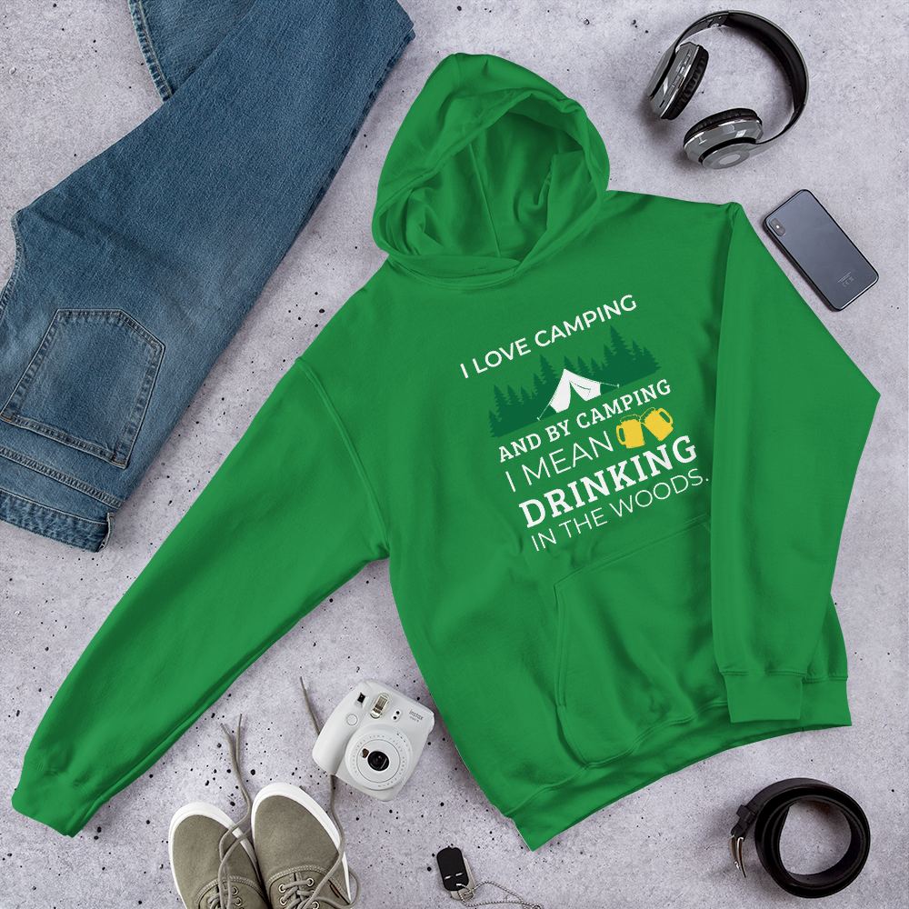 I Love Camping Hoodie
