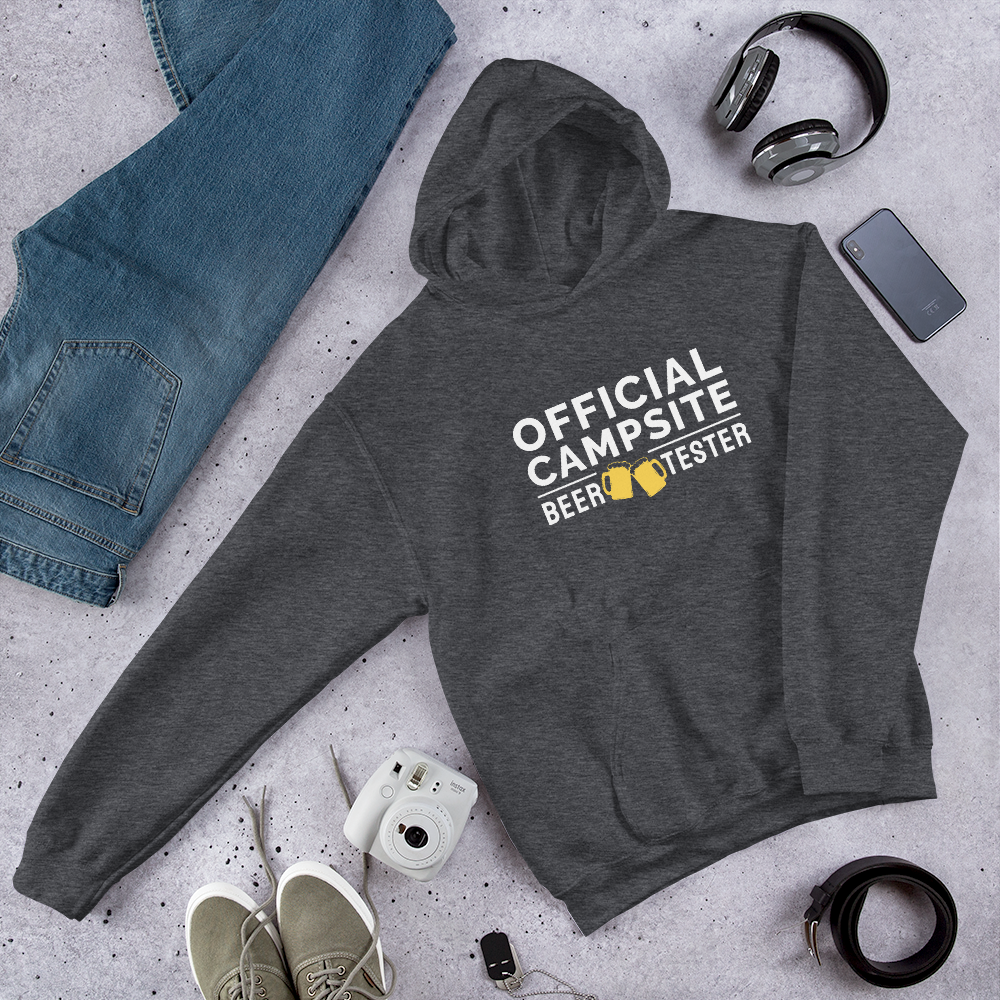 Official Campsite Beer Tester Hooded Sweatshirt