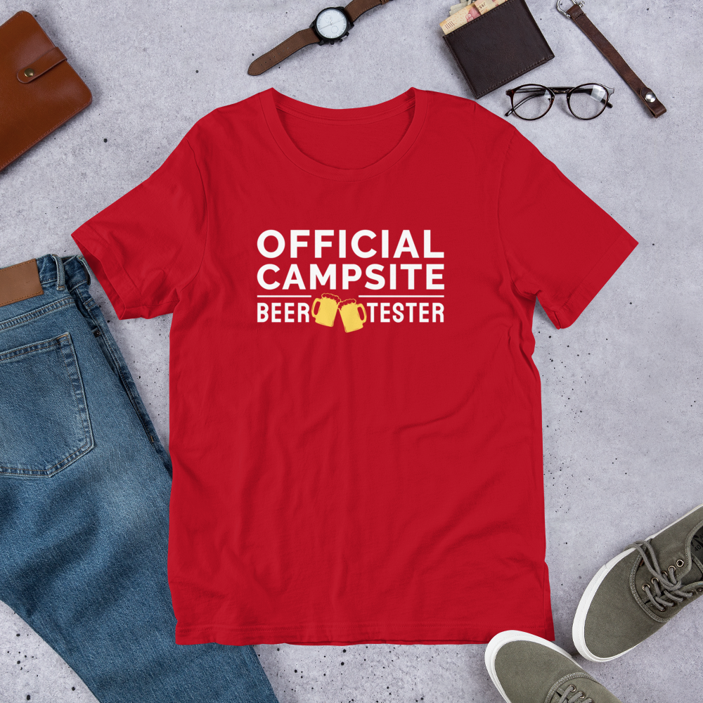 Official Campsite Beer Tester T-Shirt