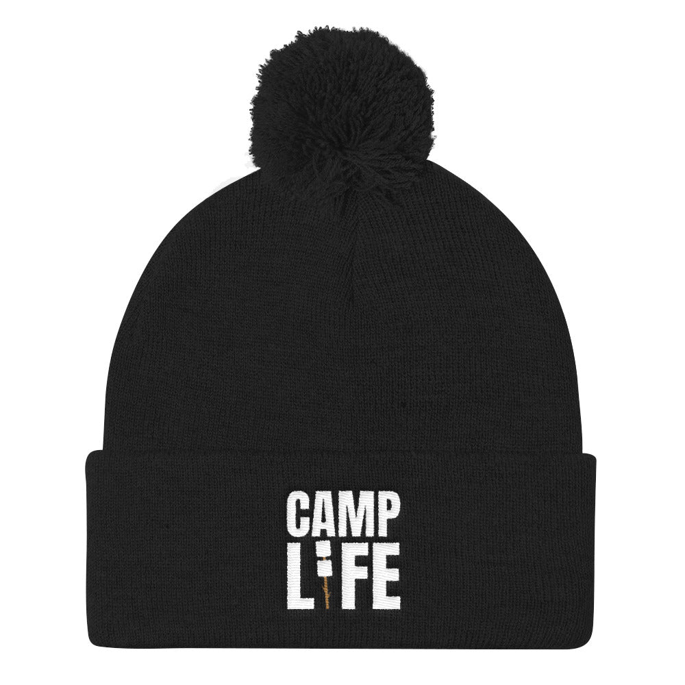 Camp Life Pom Pom Knit Cap