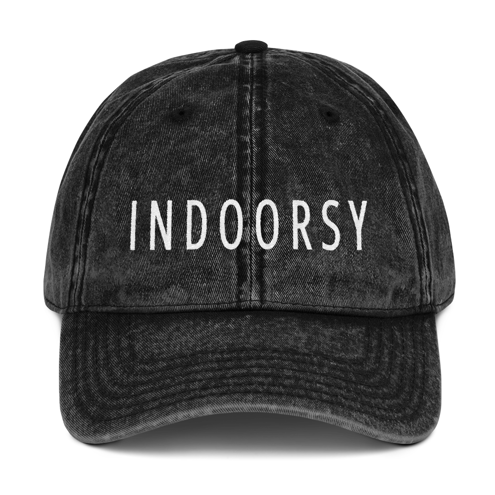 Indoorsy Vintage Cotton Cap