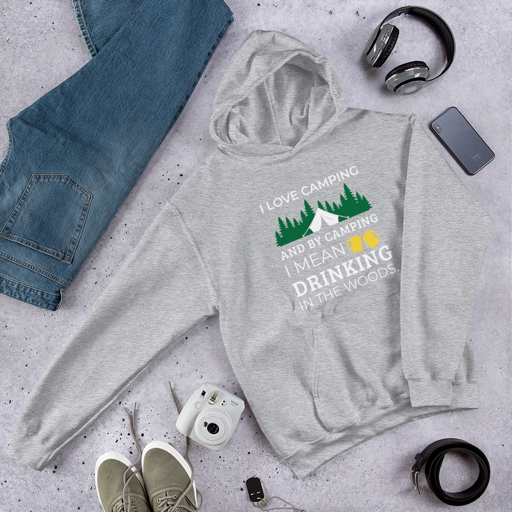 I Love Camping Hoodie
