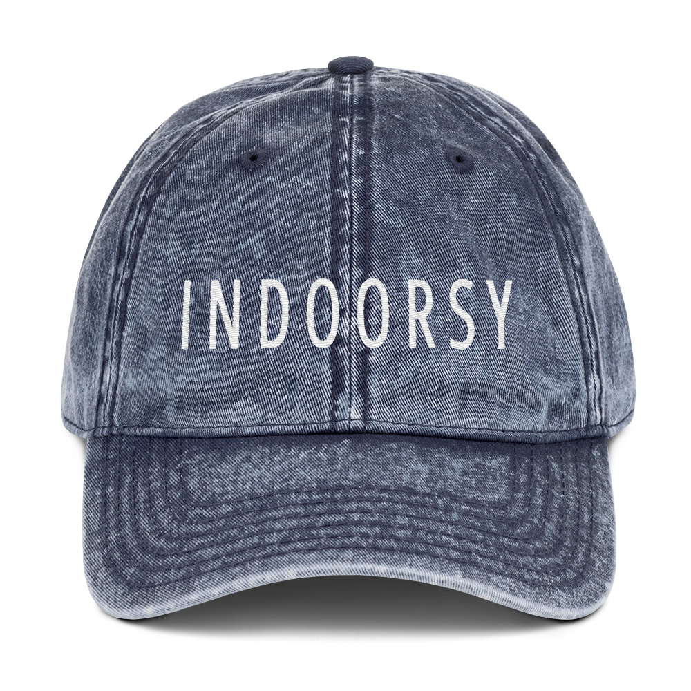 Indoorsy Vintage Cotton Cap