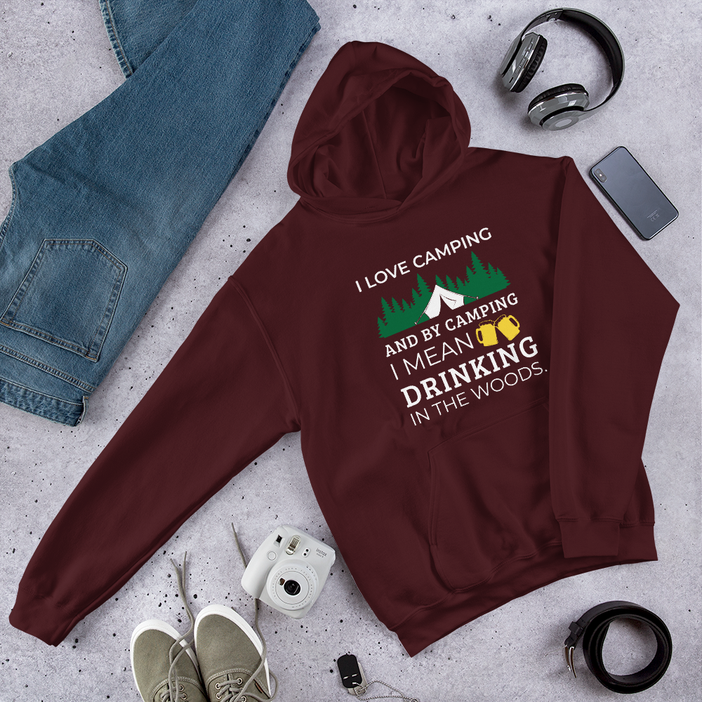 I Love Camping Hoodie
