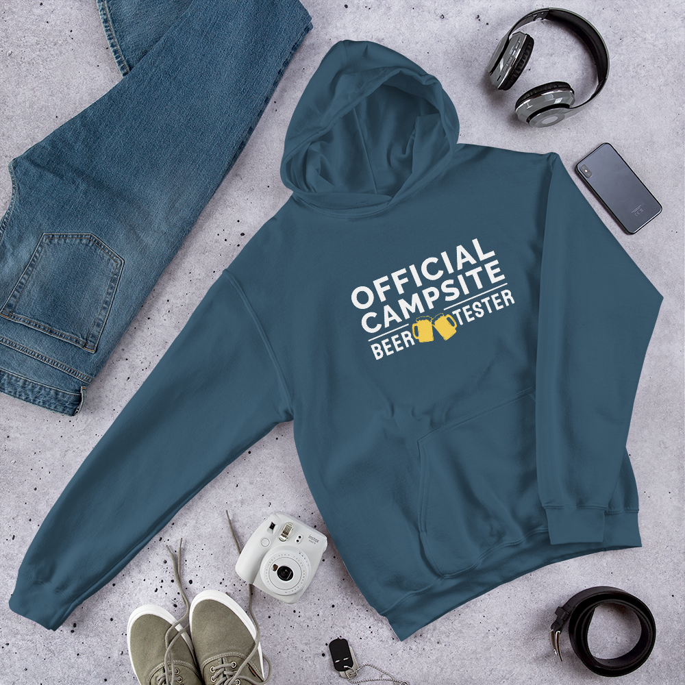 Official Campsite Beer Tester Hooded Sweatshirt