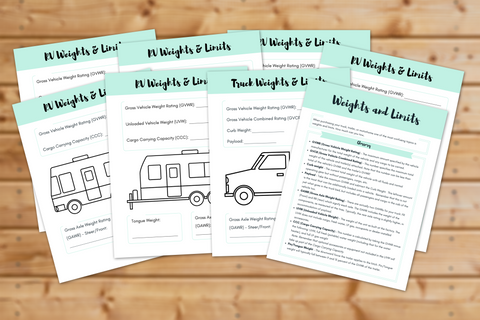 Weights and Limits Workbook || 8 Pages