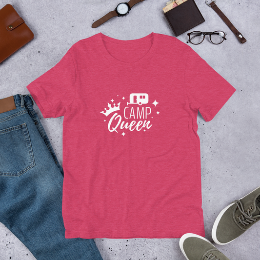 Camp Queen Travel Trailer T-Shirt