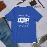 Home Is Where You Park It T-Shirt - Fifth Wheel