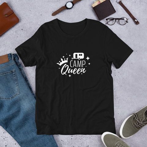 Camp Queen Travel Trailer T-Shirt