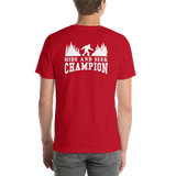 Back of T-Shirt - Hide and Seek Champion