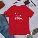 Eat Sleep Camp Repeat T-Shirt