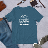 Coffee, Campfire and Messy Hair T-Shirt